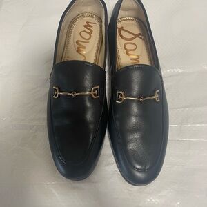 Sam Edelman Black Leather Loafers